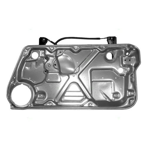 Vista 10 de Repuesto de elevalunas con panel interior de puerta para ventana delantera de acompañante para Volkswagen 1C0837656C, mando eléctrico