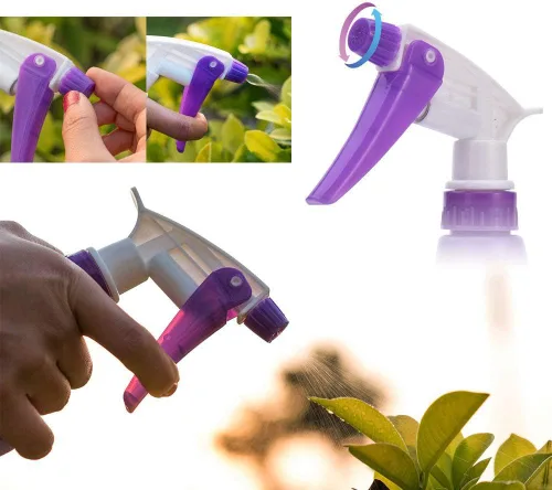 Vista 6 de Juego de herramientas de jardín de 6 piezas, mango antideslizante con paleta antioxidante, cultivador, tijeras de podar, rociador de agua y estuche