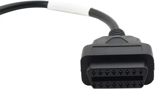 Vista 3 de Bacar OBD2 4Pins lector de código escáner conector herramienta de diagnóstico adaptador de cable para Ducati Monster 696 09-14, 796 10-14, 1100 evo