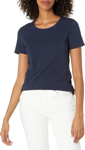 Vista 2 de Tienda Essentials Women's Classic-Fit Short-Sleeve Crewneck T-Shirt, Multipacks