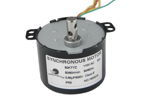 Vista 15 de CHANCS motor eléctrico síncrono de la CA 110V 1/1.2RPM del motor de baja velocidad 50KTYZ pequeño
