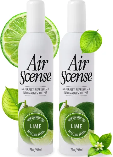 Vista 21 de Air Scense Ambientador desodorante en aerosol para baño y hogar, aceites esenciales, variedad natural (naranja, lavanda, lima y vainilla), 7 onzas