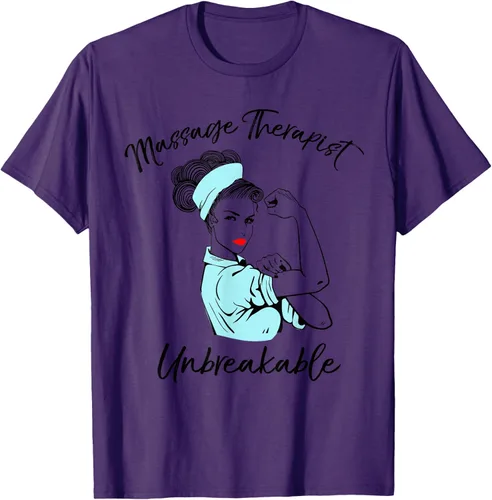 Vista 37 de Camiseta de masaje irrompible para terapeuta de masaje, Blanco, S