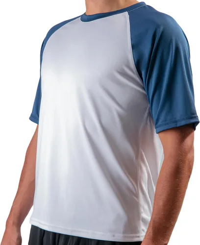 Vista 27 de Kanu Surf Camiseta de natación de manga corta UPF 50 para hombre (tallas regulares y extendidas)