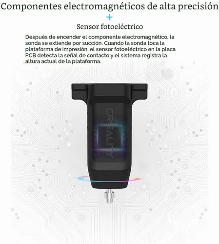 Vista 6 de Kit original de actualización CR Touch impresora 3D sensor de nivelación de cama automático Kit para Ender 3 V2 / Ender 3 Pro / Ender 5/ 5S / Pro