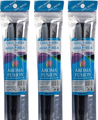 Vista 8 de Incienso prémium sumergido a mano de 11 pulgadas, paquete de 3 (15 varillas por paquete) - Elige tu aroma (Clean Home)