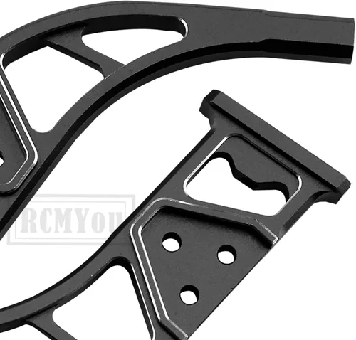Vista 5 de Parte de actualización de montaje de ala trasera de aluminio para infracción 1/7 6S BLX Limitless, 2 piezas de aleación de ala trasera de montaje