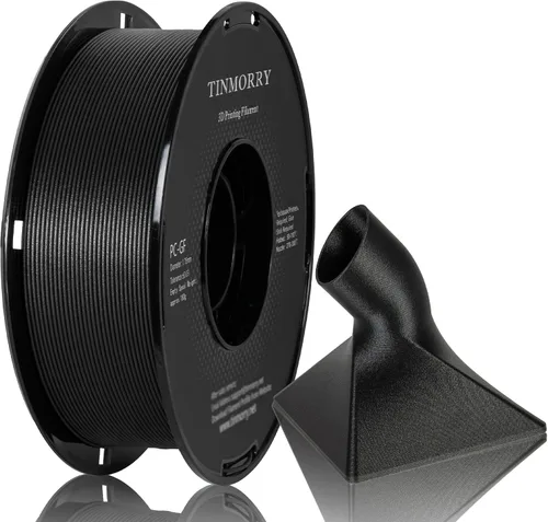 Vista 17 de TINMORRY PA6-CF - Filamento de nailon de fibra de bajo carbono de 0.07 in Pa6-cf-negro