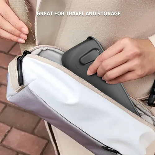 Vista 6 de LICHIFIT Funda protectora delgada para cubierta de vapor TPU anticaídas a prueba de polvo con carcasa frontal ABS desmontable y soporte