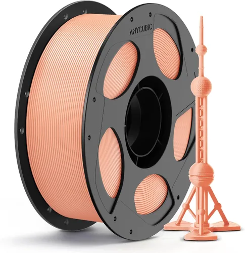 Vista 22 de ANYCUBIC Filamento PLA Plus (PLA+), paquete de filamento para impresora 3D de 0.07 in, alta dureza, precisión dimensional +/- 0.001 in, impresión 22