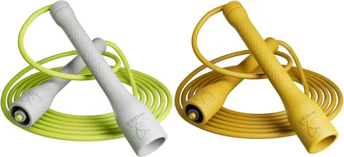 Vista 13 de Cuerda de Saltar para Entrenamiento, Cuerda de Saltar de PVC de 5mm, Longitud Ajustable con Manijas a Prueba de Rompimiento, Ideal
