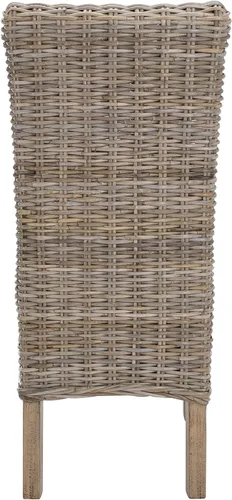 Vista 5 de Safavieh SAFAVIEH Home Collection Quaker - Juego de 2 sillas de comedor, madera, natural
