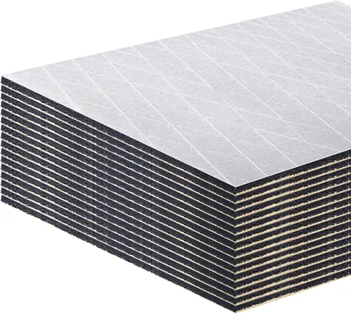 Vista 7 de Alfombrilla de amortiguación de sonido de 1/2 pulgada (13 mm) 6.54 pies cuadrados - Material de amortiguación de sonido para coche con lámina