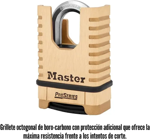 Vista 6 de Master Lock 1177D ProSeries candado de combinación reseteable, 1177D
