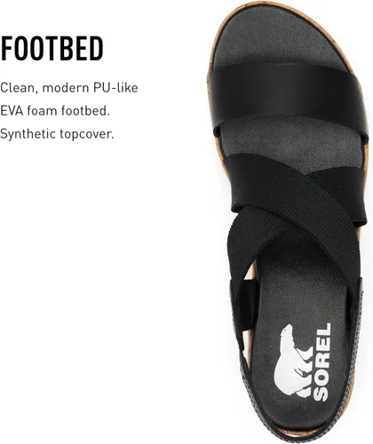 Vista 4 de Sorel Sandalias Cameron Flatform Slingback para mujer