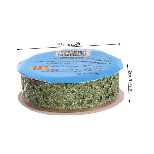 Vista 2 de 14 rollos de cinta de encaje macramé para decoración de calcomanías, cinta washi ancha Washi, cinta de envoltura de cinta de recortes, cinta