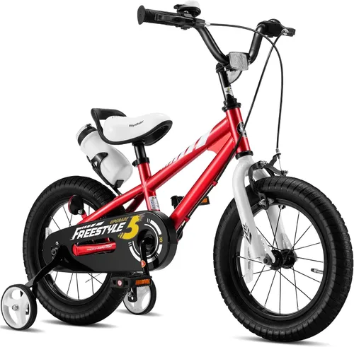 Vista 31 de RoyalBaby Kids Bike with Dual Handbrake for Beginners,12 14 16 18 20 Inch Bicycle for Boys & Girls Ages 3-10 Years