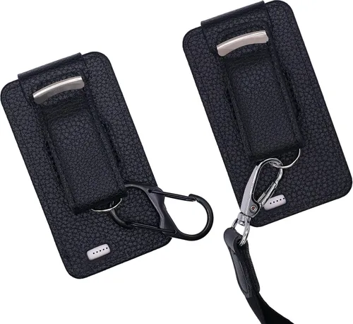 Vista 7 de Funda de piel diseñada con clip y protector de pantalla (incluye para receptor Dexcom G7/G6 (BEL-1)
