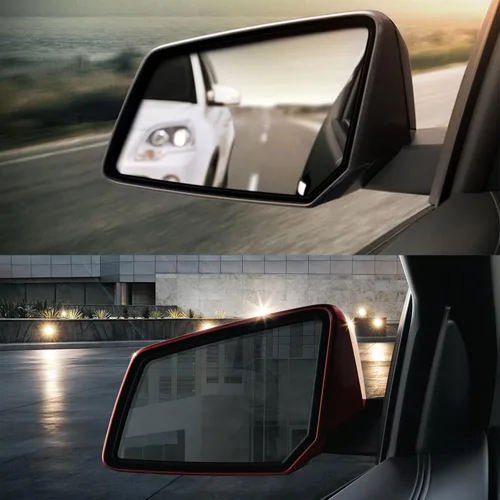 Vista 5 de Espejo calefactable izquierdo del lado del conductor con placa de respaldo compatible con GMC Acadia Chevrolet Traverse Saturn Outlook sustituye a