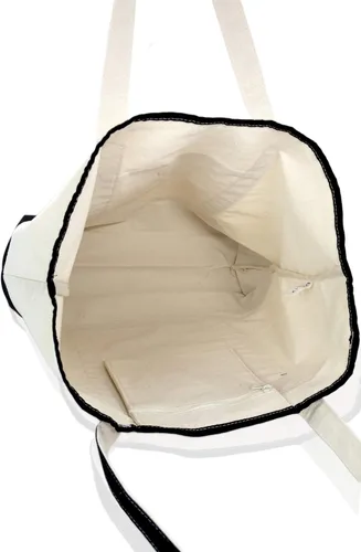 Vista 5 de Bolsa de mano de lujo con parte superior abierta de 22 pulgadas con bolsillo exterior