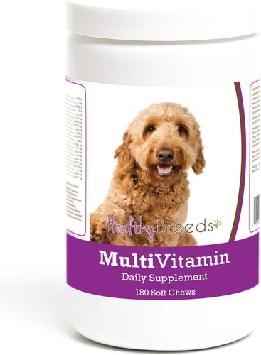 Vista 100 de Healthy Breeds Affenpinscher Multivitamínico suave masticable para perros 180