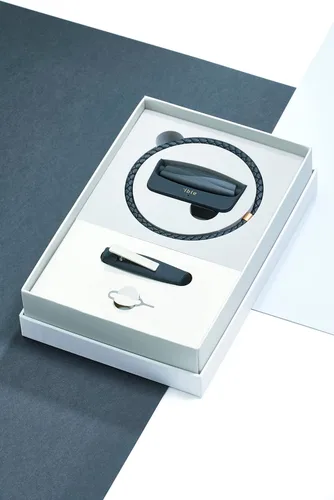 Vista 2 de Airvida M1 - Purificador de aire iónico portátil (negro, 17.7 pulgadas) – Hasta el 99% de tasa de eliminación de contaminantes, elegante y ligero