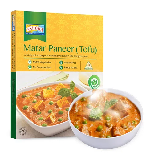 Vista 20 de Ashoka Comidas sin gluten, listas para microondas, veganas con granos negros y frijoles, comidas para calentar y servir, todas naturales Delhi Dal