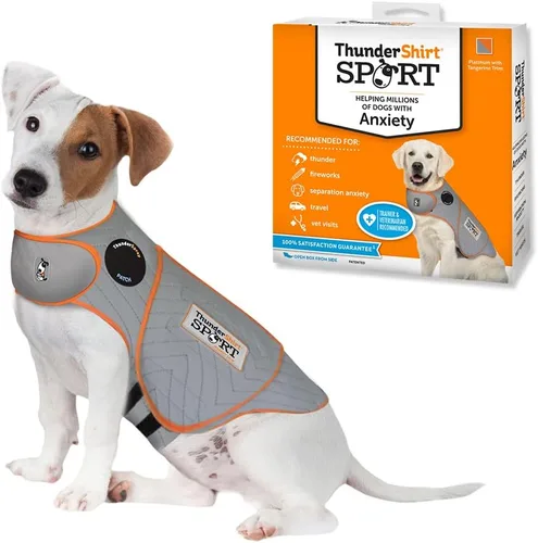 Vista 14 de Chaqueta de ansiedad deportiva para perro, Fucsia