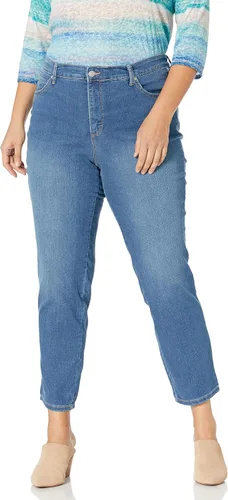 Vista 6 de Gloria Vanderbilt Women's Amanda Corduroy Slim High Rise Pant Regular Negro