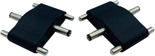 Vista 3 de EZ-Fit Conector recto para luces LED lineales debajo del gabinete con 2 enchufes macho DC3.5 SR conector 2PCS