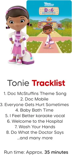 Vista 5 de Tonies Doc McStuffins - Figurina de juguete de audio de Disney