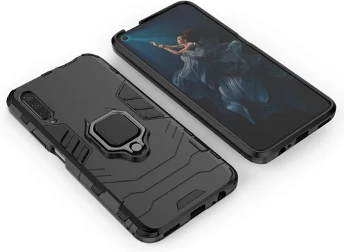 Vista 3 de LuluMain - Funda compatible con Huawei Y9S, Honor 9X, Honor9X Pro, soporte de anillo de metal a prueba de golpes
