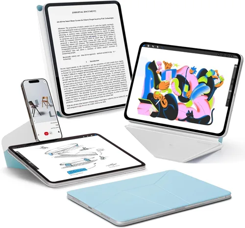 Vista 12 de MOFT Funda dinámica tipo folio para iPad Pro de 13 pulgadas (M5 2025 / M4 2024) – [Protección de esquina reforzada] Soporte magnético delgado