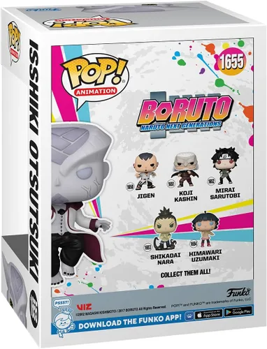 Vista 3 de Funko Pop! Animación: Boruto: Naruto Next Generations - Isshiki Otsutsuki, Brilla en la Oscuridad, Exclusivo de Amazon