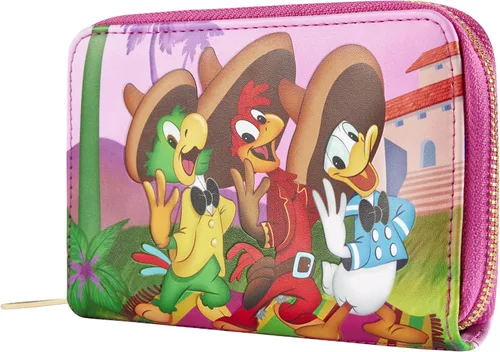 Vista 2 de Loungefly Archivos de Walt Disney cartera de 3 Caballeros exclusiva de Tienda