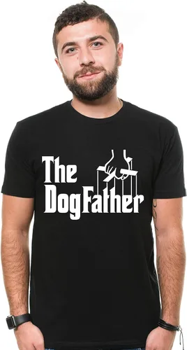 Vista 3 de Silk Road Tees Camiseta Dogfather para amantes de mascotas