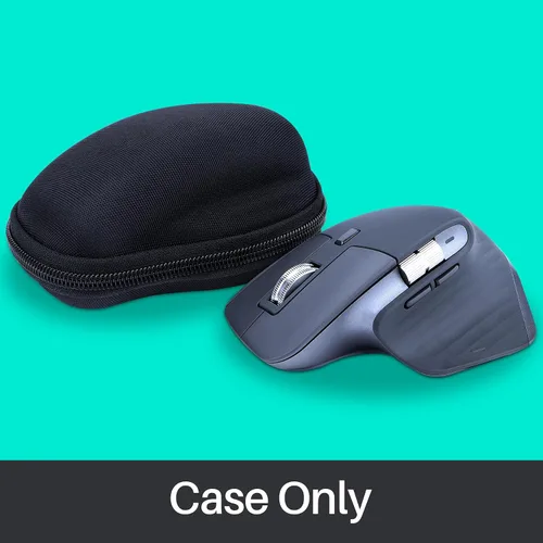 Vista 4 de Funda de almacenamiento Lebakort compatible con mouse Logitech MX Master 4 / MX Master 3S / MX Master 3 / MX Master 2S Advanced