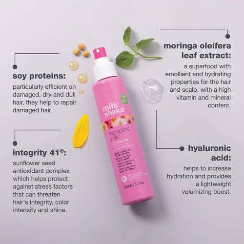 Vista 4 de milk_shake Tratamiento Capilar Sin Enjuague Incredible Milk para Todo Tipo de Cabello
