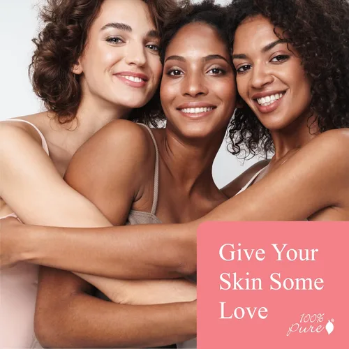 Vista 7 de 100% PURE Hidratante de aceite de rosa mosqueta orgánico para cara, cuerpo, cabello, vitaminas hidratantes y ácidos grasos omega que apoyan la piel