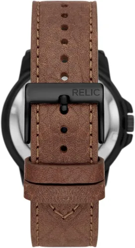 Vista 3 de Relic Brenton - Reloj de cuarzo para hombre Marrón Reloj de cuarzo