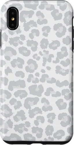 Vista 11 de Blanco Gris Guepardo Estampado De Leopardo Animal Skin Lindo Moda Caso Para iPhone 17