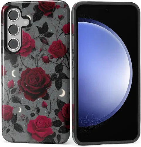 Vista 142 de Funda para Samsung Galaxy S23, Funda Híbrida Resistente 2 en 1 de Cuerpo Completo Resistente a Golpes con Protección Brillante para Samsung Galaxy