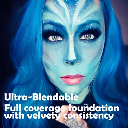 Vista 7 de CCbeauty - Juego de pintura al óleo y pinceles para maquillaje profesional