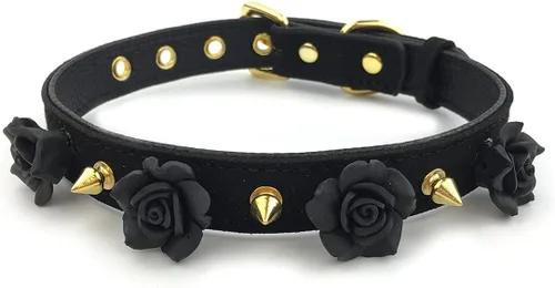 Vista 9 de Succuba Collar de Gargantilla de Flor Hecho a Mano para Mujeres y Hombres