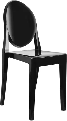 Vista 12 de 2xhome - Silla auxiliar estilo Victoria Ghost Silla de acrílico transparente (transparente), individual, juego de 1 Claro