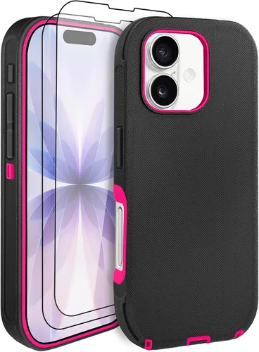 Vista 10 de Funda para iPhone 11 con Clip para Cinturón, Soporte y 2 Protectores de Pantalla, Protección Completa Resistente, Funda a Prueba de Golpes y Caídas