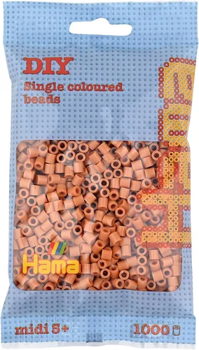 Vista 9 de Hama Bead Bag Approx. 1000 Midi Safety Beads Mosaic Decoration Arts & Crafts for Creative Children from 5 Years Light Blue