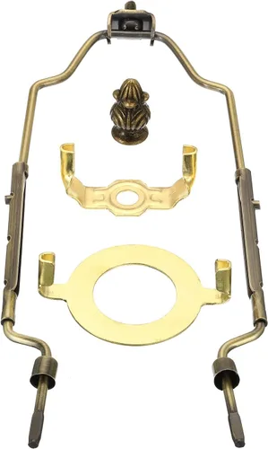Vista 7 de PATIKIL Kit de arpa de lámpara de 8, 9, 10, 11 pulgadas con remate, soporte de pantalla ajustable con base de luz IP E26 de 3/8 para iluminación