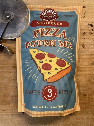 Vista 7 de Nutmeg State Pizza Company Mezcla de masa para pizza de masa madre - Hace 3 costras para pizzas caseras