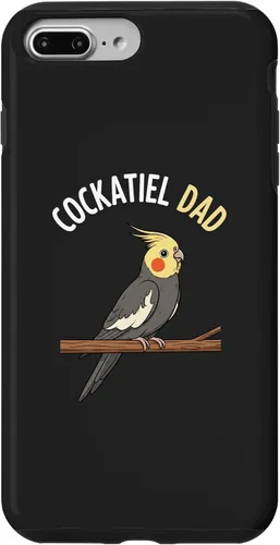 Vista 12 de Bird: Cockatiel Dad, Proud Parrot Parent Vibe Case for iPhone 16